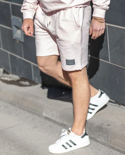 Keep On College Shorts Light Pink Adam Walker
