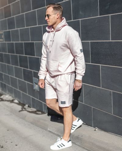 Keep On Hoodie Light Pink Adam Walker