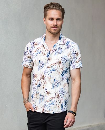 Leaf Dress Shirt Structured Carisma Leaf Dress Shirt Structured Carisma