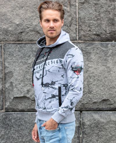 Printed Hooded Sweatshirt Jerone