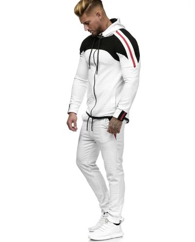 White Sport Tracksuit 2Pieces Jerone
