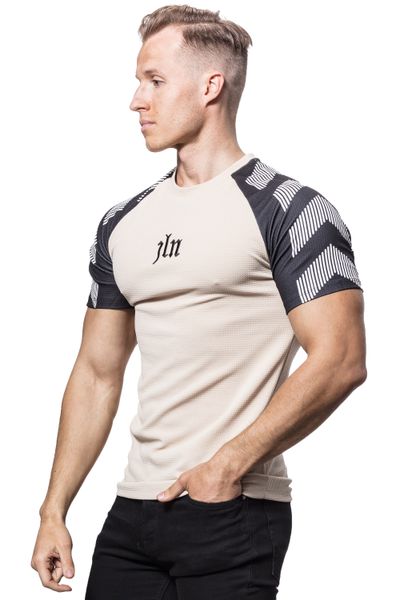 John Structured T-Shirt Beige Jerone