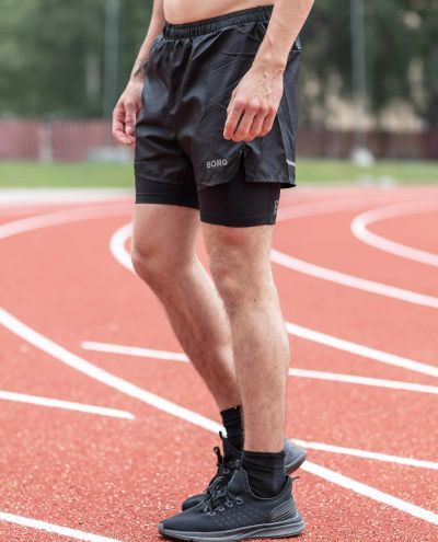 Running Shorts Black Björn Borg