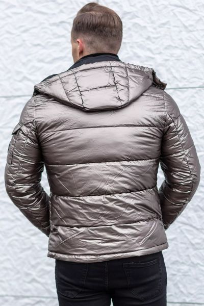Bronze Shine Winter Jacket Jerone