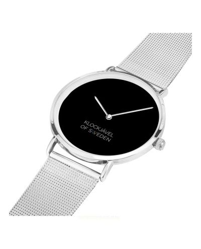 Silver Watch Night Klockjävel Of Sweden