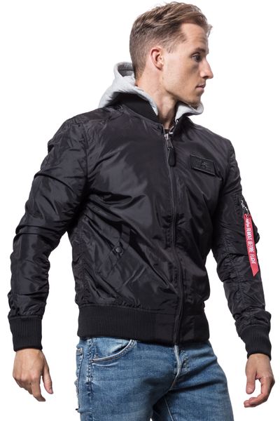 MA-1 TT Black With Hood