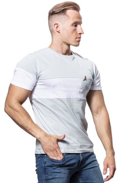 Soft Chest Pocket T-Shirt Blue Brave Soul