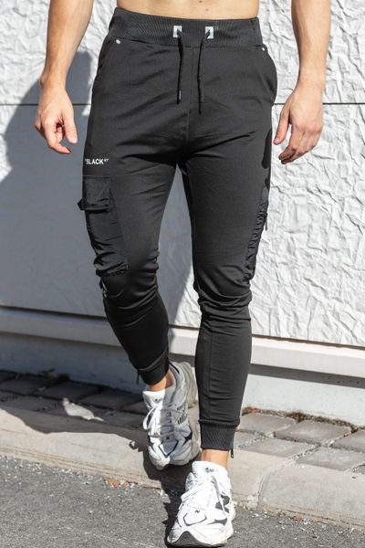 Flex Style Street Collegepants Black Jerone Flex Style Street Collegepants Black Jerone