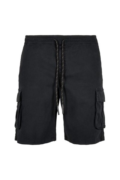 Black Drawstring Cargo Shorts Urban Classics Black Drawstring Cargo Shorts Urban Classics