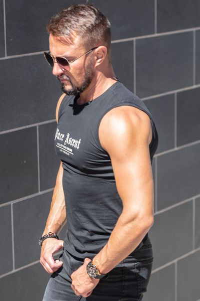 Los Angeles Men's Tank Top Black Jerone