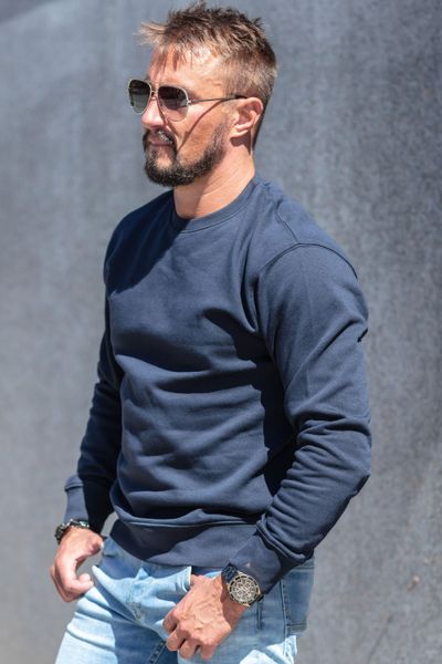 Star Basic Sweat Navy Jack & Jones