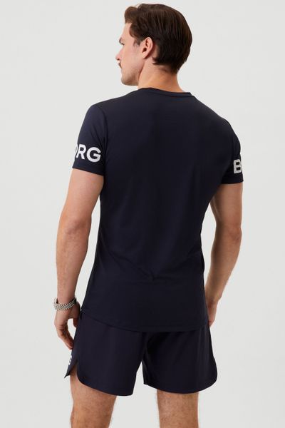 Graphic T-Shirt Navy BJÖRN BORG