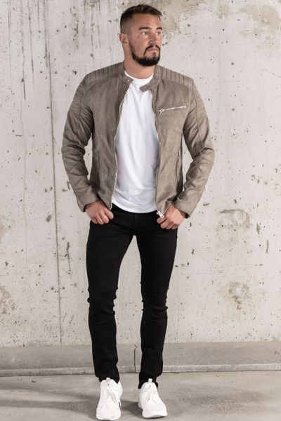 Gus Faux Suede Jacket Falcon ONLY&SONS Gus Faux Suede Jacket Falcon ONLY&SONS
