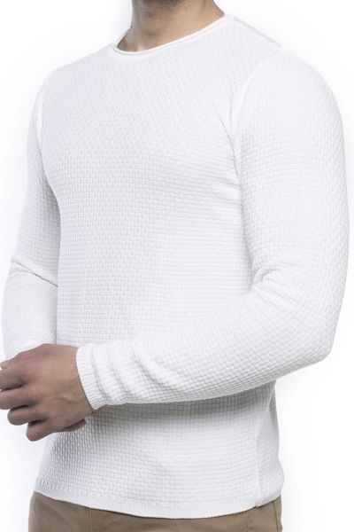 White Structured Knit Carisma White Structured Knit Carisma