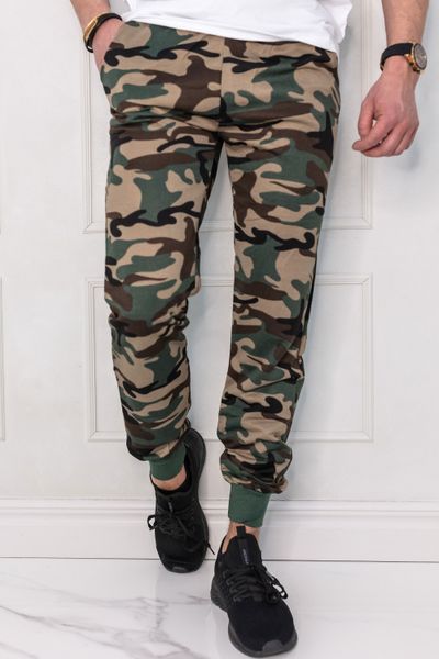 Green Armystyle collegepants JERONE Green Armystyle collegepants JERONE