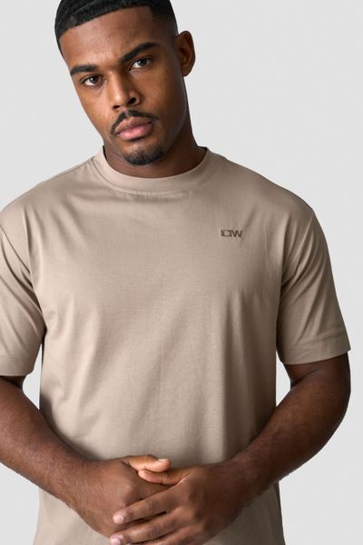 Everyday Cotton T-shirt Men Greige