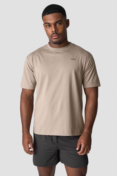 Everyday Cotton T-shirt Men Greige ICANIWILL Everyday Cotton T-shirt Men Greige ICANIWILL