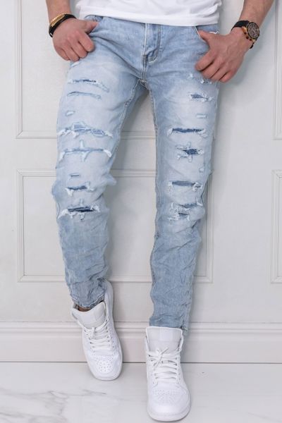 Angelo Carpa Light Blue Distressed L32 Jerone Angelo Carpa Light Blue Distressed L32 Jerone