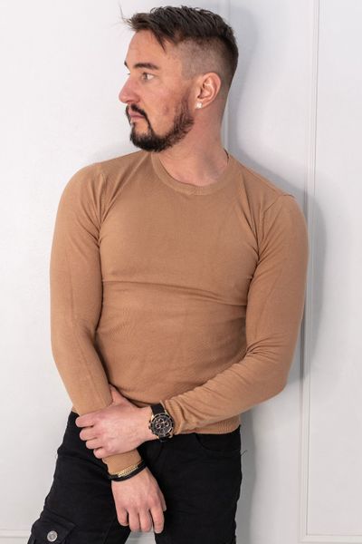 Fine Sweater Caramel Jerone Fine Sweater Caramel Jerone