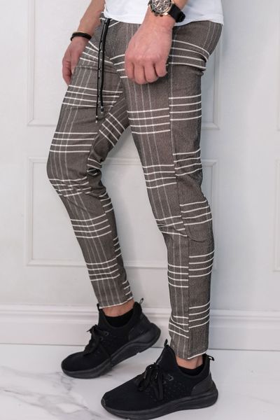 Men's checked trousers Jerone