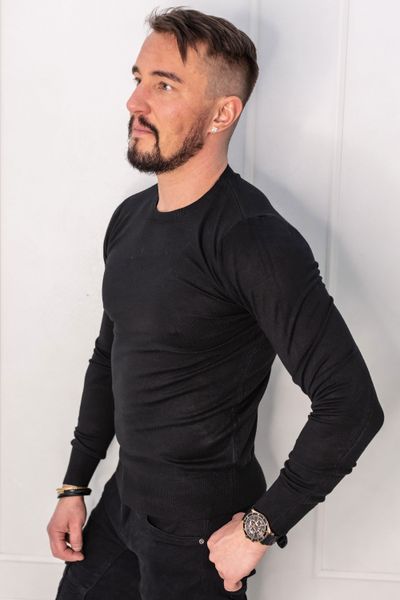 Fine Sweater Black Jerone