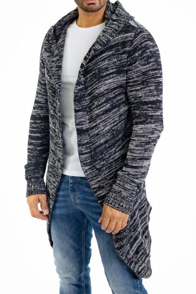 Open Knit Cardigan Black Jerone Open Knit Cardigan Black Jerone