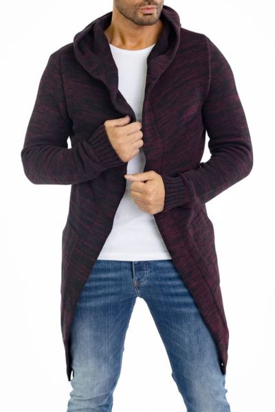 Open Knit Cardigan Bordeaux Jerone Open Knit Cardigan Bordeaux Jerone