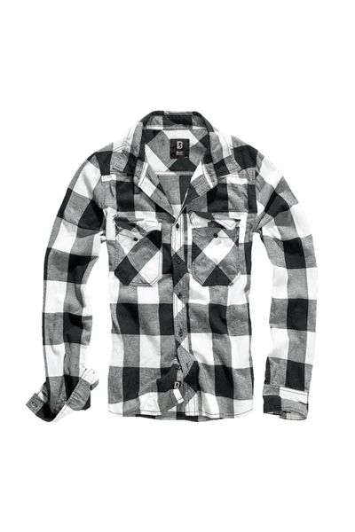 Check Shirt Long Sleeve Flannel BRANDIT