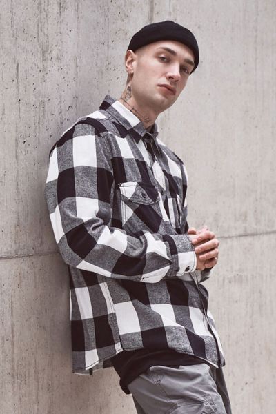 Check Shirt Long Sleeve Flannel BRANDIT Check Shirt Long Sleeve Flannel BRANDIT