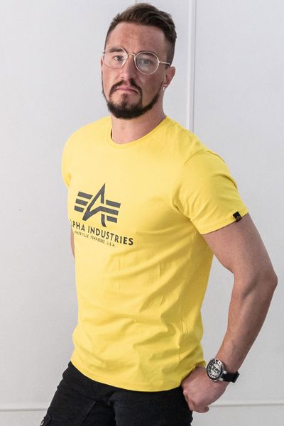 Basic T-Shirt Empire Yellow Alpha Industries