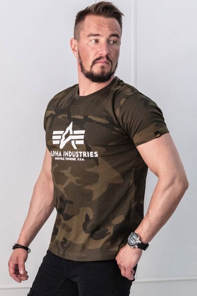 Basic Camo T-Shirt Alpha Industries