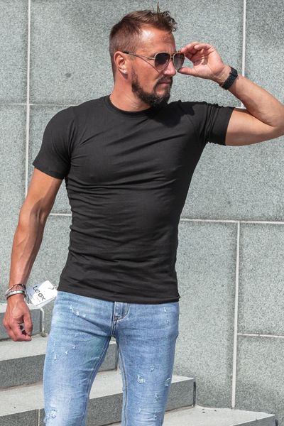 Black Basic Crew Neck T-Shirt Black Basic Crew Neck T-Shirt