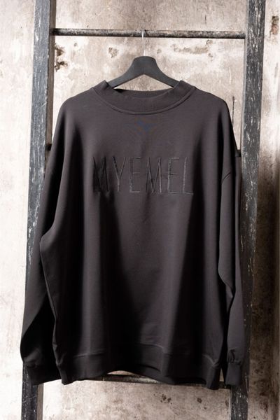 Men's Black Oversize Sweatshirt MYEMEL Men's Black Oversize Sweatshirt MYEMEL