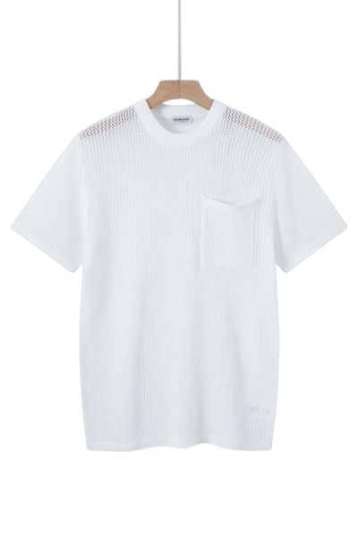 Crochet cotton knit t-shirt Jerone Crochet cotton knit t-shirt Jerone