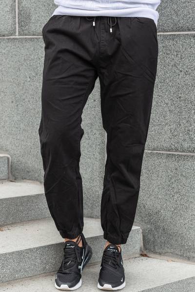 Black Stretch Pants JERONE