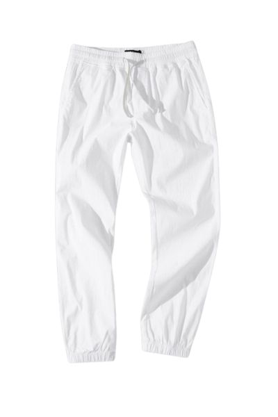 White Stretch Pants JERONE