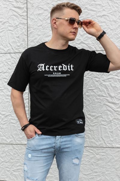 Accredit T-shirt black JERONE