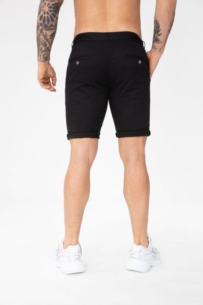 Men's black stretchy smart shorts JERONE