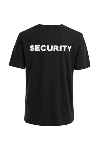 Security Print Black T-Shirt Brandit