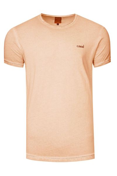Orange Oil-wash T-Shirt Rusty Neal
