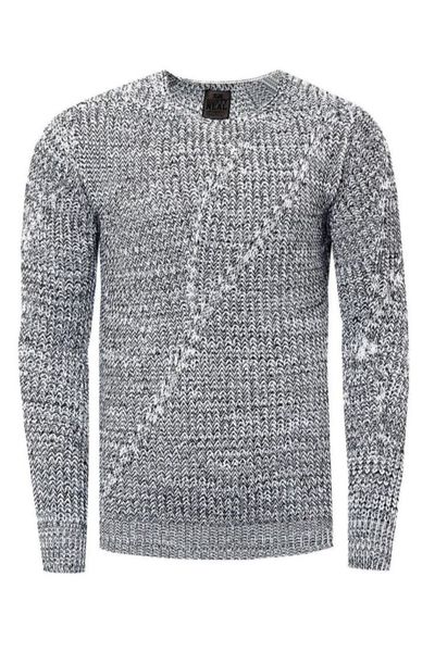 Gray Melange Soft Knit RUSTY NEAL Gray Melange Soft Knit RUSTY NEAL