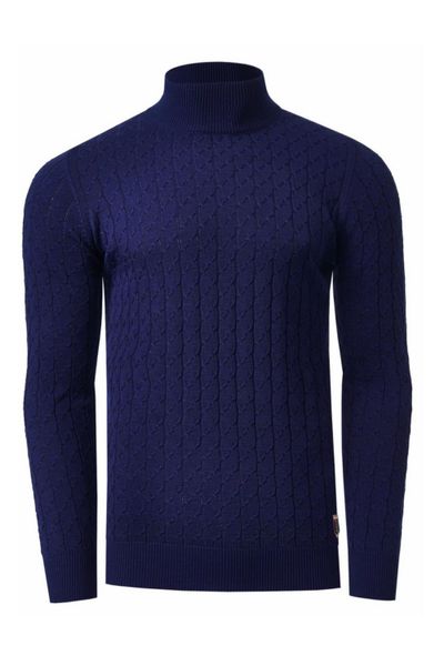 Dark Blue Lightweight Sweater Rusty Neal