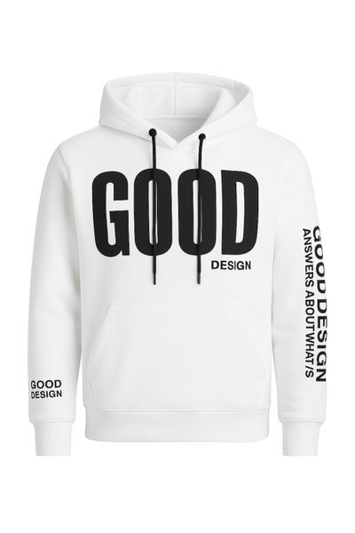 Good Hoodie White Jerone
