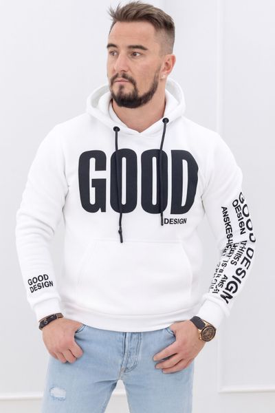 Good Hoodie White Jerone