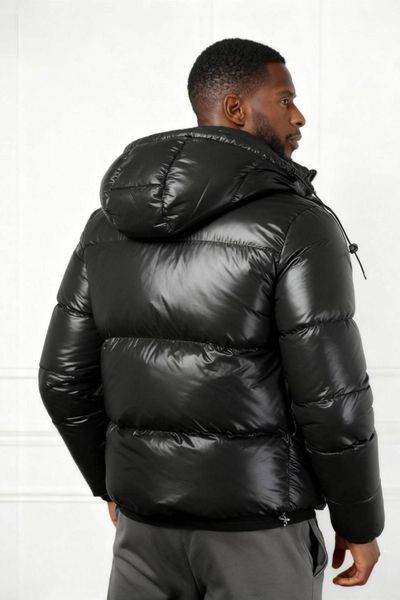 Shiny hooded puffer jacket Jerone