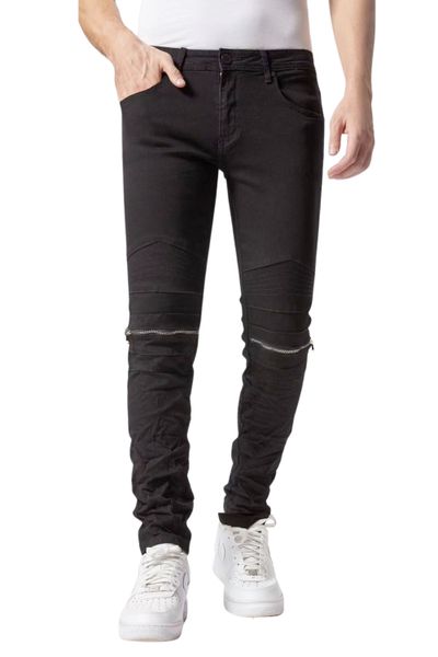 Men's jeans with closure at the knees Jerone Men's jeans with closure at the knees Jerone
