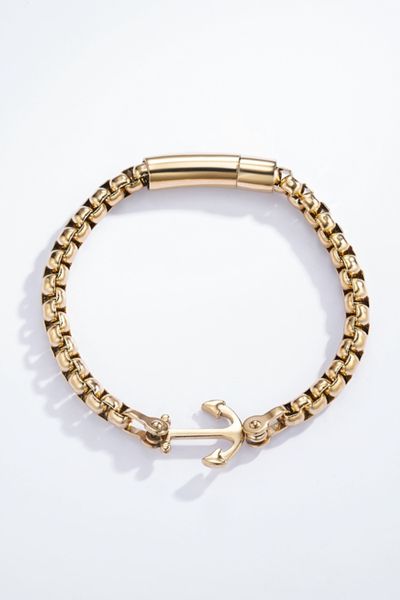 Chain anchor bracelet gold-colored JERONE JEWELLERY