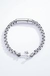 Chain anchor bracelet silver-colored JERONE JEWELLERY