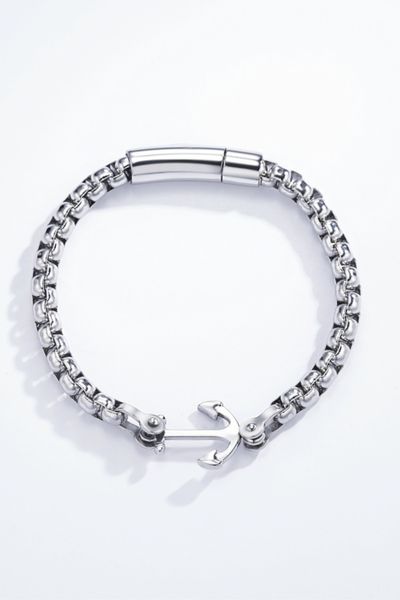 Chain anchor bracelet silver-colored JERONE JEWELLERY Chain anchor bracelet silver-colored JERONE JEWELLERY