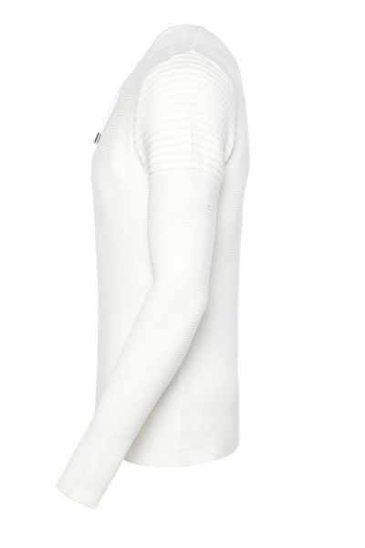Men's white lightweight stretch knit Carisma Men's white lightweight stretch knit Carisma